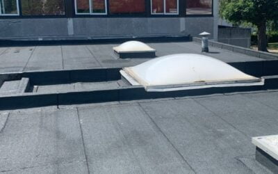 Chantier de toitures-terrasses