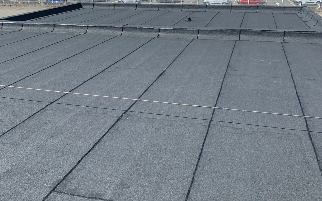 Réfection d&rsquo;une  toiture-terrasse inaccessible autoprotégée