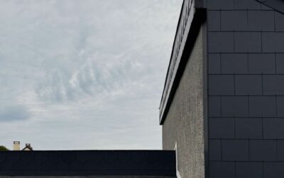 Réfection de toiture et bardage en ardoise – Ecole élémentaire au Havre