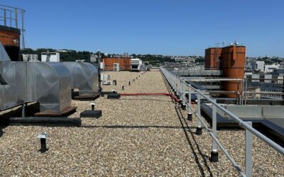 Étanchéité et sécurité des toitures terrasses du CHCI – Le Havre