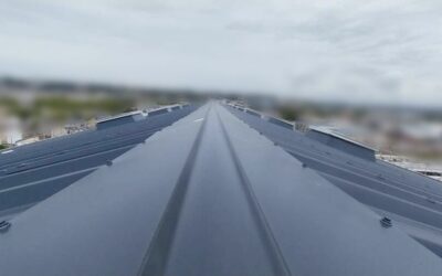 Réfection de toiture en panneaux sandwich pour l’ATELIER F2