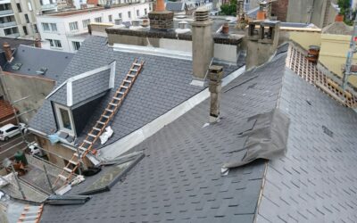 Réfection complète de toiture ardoise – Centre ville du Havre