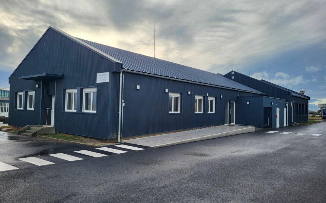 Réhabilitation du bâtiment Amiral DURAND VIEL au Havre – Habillage de façade